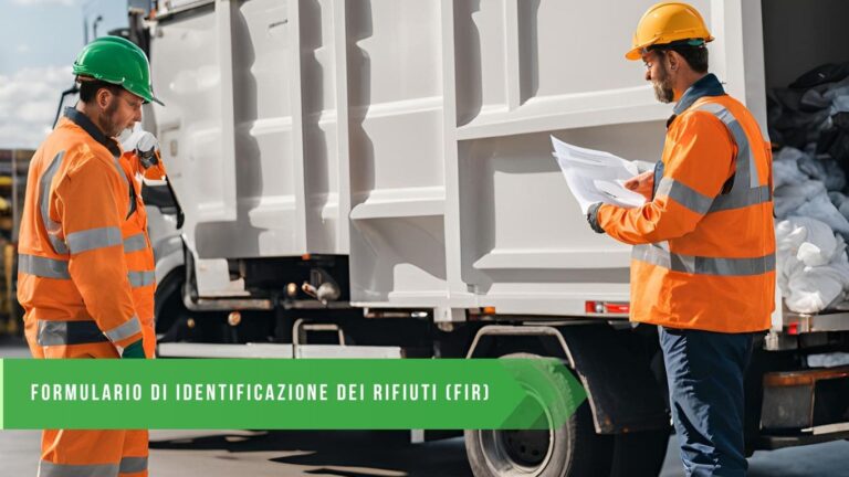 Formulario di identificazione dei rifiuti (FIR)