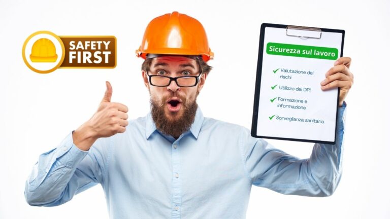 sicurezza sul lavoro - safety first