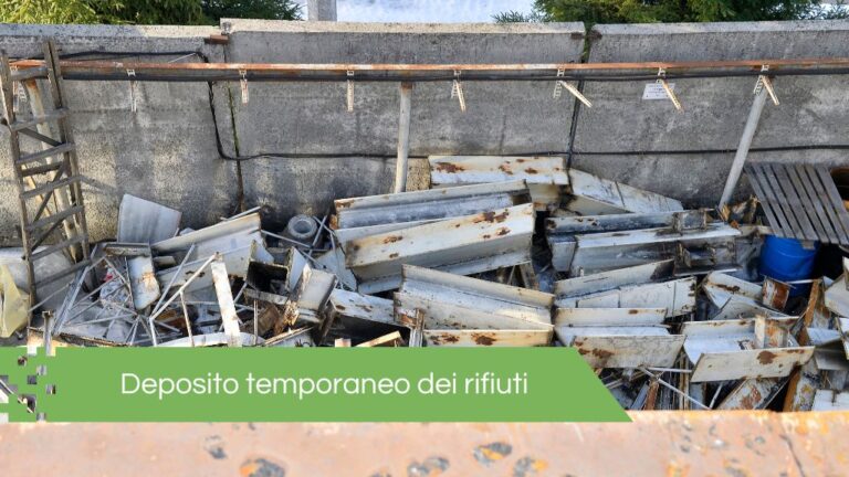 deposito temporaneo rifiuti